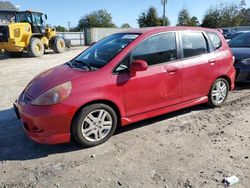 Salvage cars for sale from Copart Midway, FL: 2007 Honda FIT S