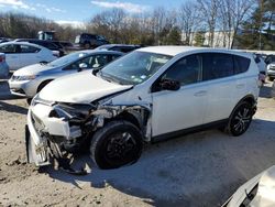 Salvage cars for sale at North Billerica, MA auction: 2018 Toyota Rav4 LE