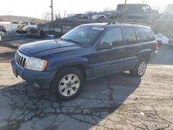 Jeep salvage cars for sale: 2001 Jeep Grand Cherokee Laredo