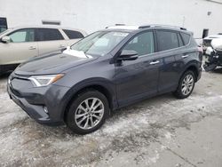 Toyota Rav4 salvage cars for sale: 2018 Toyota Rav4 Limited