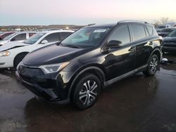 Salvage cars for sale from Copart Grand Prairie, TX: 2017 Toyota Rav4 LE