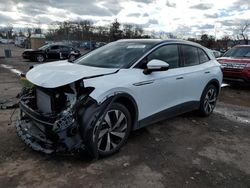 Salvage cars for sale at Pennsburg, PA auction: 2022 Volkswagen ID.4 PRO S