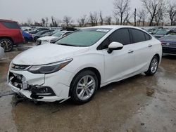 2018 Chevrolet Cruze LT en venta en Bridgeton, MO