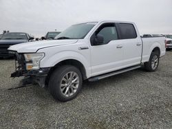 Salvage Trucks for parts for sale at auction: 2017 Ford F150 Supercrew