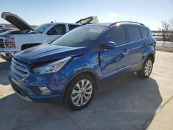 Salvage cars for sale at Grand Prairie, TX auction: 2019 Ford Escape SEL