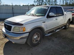 Salvage trucks for sale at Harleyville, SC auction: 2003 Ford F150 Supercrew