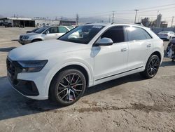 Carros salvage a la venta en subasta: 2021 Audi Q8 Premium Plus S-Line