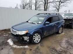 Salvage cars for sale at Central Square, NY auction: 2012 Subaru Forester 2.5X Premium