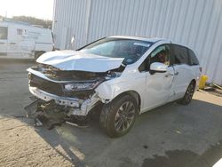 Salvage cars for sale at Windsor, NJ auction: 2023 Honda Odyssey EXL