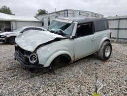 Salvage cars for sale from Copart Prairie Grove, AR: 2022 Ford Bronco Base