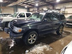 Ford Explorer salvage cars for sale: 2000 Ford Explorer XLT