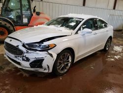 Salvage cars for sale from Copart Lansing, MI: 2020 Ford Fusion SEL