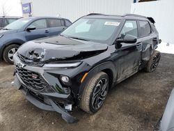 Salvage cars for sale at Mcfarland, WI auction: 2024 Chevrolet Trailblazer RS