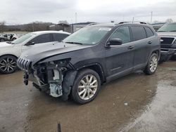 Salvage cars for sale from Copart Lebanon, TN: 2017 Jeep Cherokee Limited