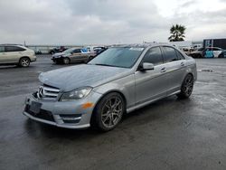 Mercedes-Benz salvage cars for sale: 2013 Mercedes-Benz C 300 4matic