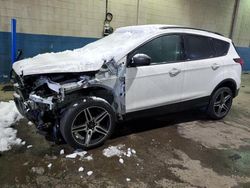 Salvage cars for sale at Woodhaven, MI auction: 2019 Ford Escape SEL