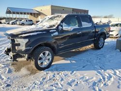 Salvage cars for sale at Kansas City, KS auction: 2015 Ford F150 Supercrew