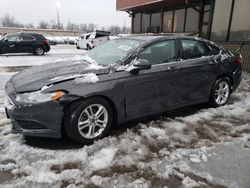 Salvage cars for sale at auction: 2018 Ford Fusion SE