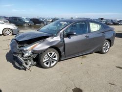 Salvage cars for sale at Martinez, CA auction: 2016 Toyota Prius