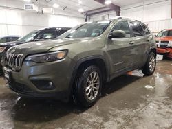 Jeep salvage cars for sale: 2019 Jeep Cherokee Latitude Plus