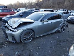 Carros salvage a la venta en subasta: 2022 Lexus IS 350 F-Sport