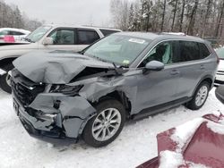 Salvage cars for sale at Candia, NH auction: 2024 Honda CR-V EX