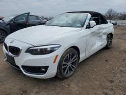 BMW salvage cars for sale: 2019 BMW 230XI