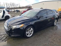 Ford Fusion SE salvage cars for sale: 2018 Ford Fusion SE