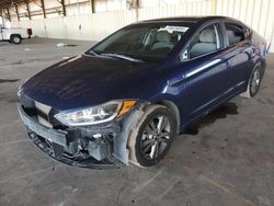 Hyundai salvage cars for sale: 2018 Hyundai Elantra SEL