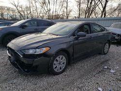 Salvage cars for sale from Copart Franklin, WI: 2020 Ford Fusion S