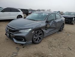 Salvage cars for sale from Copart Kansas City, KS: 2018 Honda Civic Sport Touring