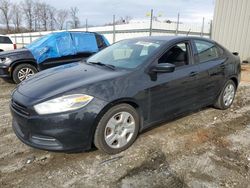 Salvage cars for sale from Copart Spartanburg, SC: 2015 Dodge Dart SE