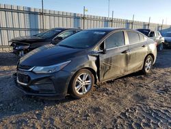 Salvage cars for sale at Earlington, KY auction: 2017 Chevrolet Cruze LT