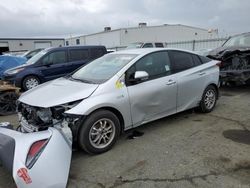 Salvage cars for sale from Copart Vallejo, CA: 2017 Toyota Prius Prime