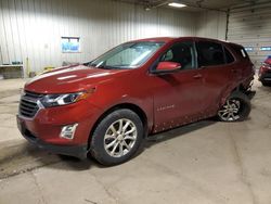 Salvage cars for sale at Franklin, WI auction: 2018 Chevrolet Equinox LT