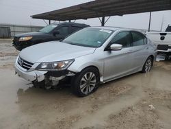 Salvage cars for sale from Copart Temple, TX: 2015 Honda Accord LX