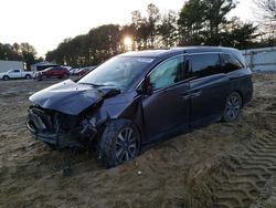 Salvage cars for sale at Seaford, DE auction: 2015 Honda Odyssey Touring