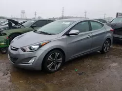 Salvage cars for sale at Dyer, IN auction: 2014 Hyundai Elantra SE