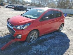 Chevrolet Spark LS salvage cars for sale: 2020 Chevrolet Spark LS