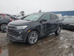 Salvage cars for sale from Copart Woodhaven, MI: 2021 Buick Encore GX Select