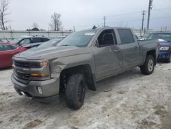 Salvage cars for sale at Appleton, WI auction: 2017 Chevrolet Silverado K1500 LT
