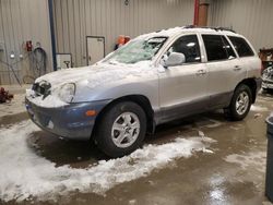 Salvage cars for sale from Copart Milwaukee, WI: 2003 Hyundai Santa FE GLS