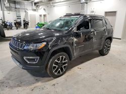 Salvage cars for sale from Copart Elmsdale, NS: 2019 Jeep Compass Limited