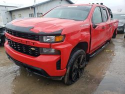 Salvage cars for sale at Pekin, IL auction: 2019 Chevrolet Silverado K1500 Custom