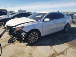 Salvage cars for sale at Grand Prairie, TX auction: 2014 Lincoln MKS