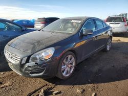 Salvage cars for sale from Copart Brighton, CO: 2012 Volvo S60 T6