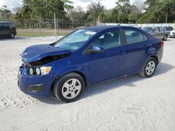 Vehiculos salvage en venta de Copart Fort Pierce, FL: 2013 Chevrolet Sonic LS
