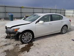 Salvage cars for sale from Copart Walton, KY: 2014 Acura RLX Tech