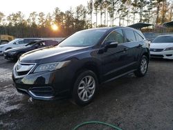 Salvage cars for sale at Harleyville, SC auction: 2017 Acura RDX