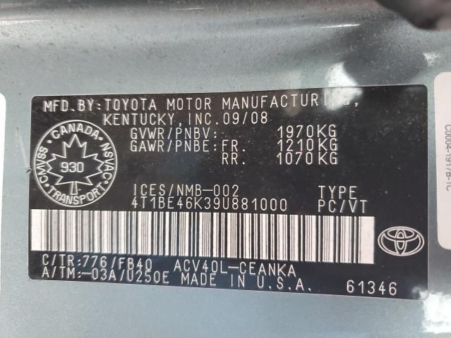 2009 Toyota Camry Base